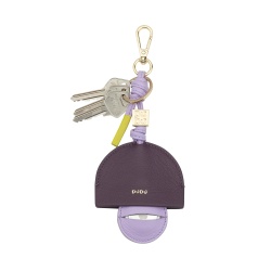 DUDU Portachiavi per AirTag in Pelle, Custodia Compatibile Apple Air Tag, Portatile, con Moschettone - Img 3