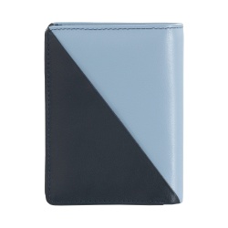 DUDU Portafoglio Donna Piccolo di Pelle Colorata Porta Carte e Tessere con Portamonete Zip e Bottone - Img 2