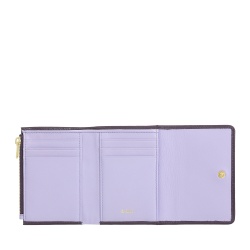 DUDU Portafoglio Donna Piccolo RFID in Vera Pelle Stampata, Portafogli con Tasca a Cerniera – Elegante, Compatto da Borsetta, Perfetto per Carte e Monete - Img 3