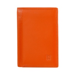 DUDU Portafoglio Uomo Slim in Pelle, Design Piccolo e Sottile, Porta Soldi e Carte Tessere, Portafogli Compatto con Patta e Finestra - Img 2