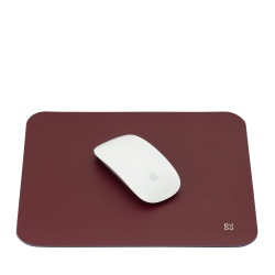 DUDU Tappetino per Mouse Morbido in Pelle, Sottile, di Design, 25x22 cm, Antiscivolo, Mouse Pad da Scrivania, Colorato - Img 3