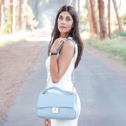 Elettra - Borsa a spalla in pelle morbida - Img 8