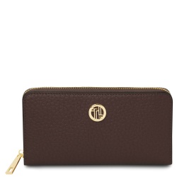 Financier - Esclusivo portafogli in pelle zip around
