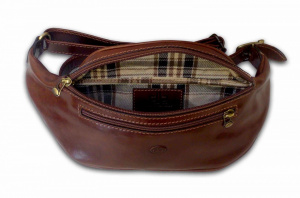 MARSUPIO IN PELLE DI BERARDINO MODELLO 3 TASCHE - Img 3