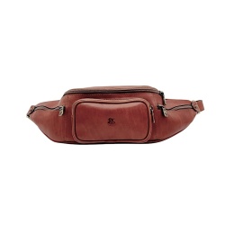 MARSUPIO IN PELLE LE ARTI MODELLO 5 TASCHE - Img 2
