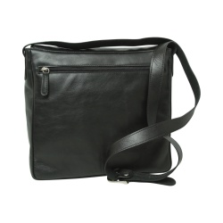 Messenger in pelle - nero - Img 2