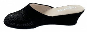 PANTOFOLA DONNA MILLY IN CAMOSCIO ARTIGIANALE MADE IN ITALY - Img 8