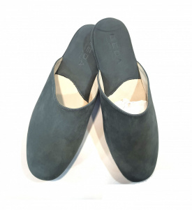 PANTOFOLE UOMO IN NABUK GEDA MADE IN ITALY - Img 2