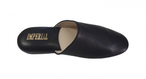 PANTOFOLE UOMO IN PELLE IMPERIAL MADE IN ITALY - Img 2