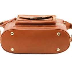 TL Bag - Borsa donna in pelle convertibile a zaino - Img 6