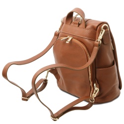 TL Bag - Zaino da donna in pelle morbida - Img 3