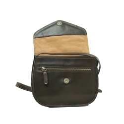 Borsa a tracolla di vitello pieno fiore-Testa Moro - Img 4