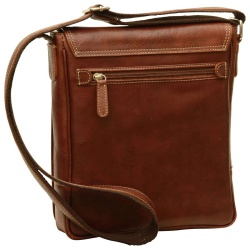 Borsa in pelle per I-Pad. Castagna - Img 2