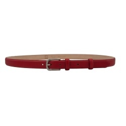 CINTURA DONNA 2,5 CM IN PELLE ORIONE BELTS ARTIGIANALE MADE IN ITALY - Img 2