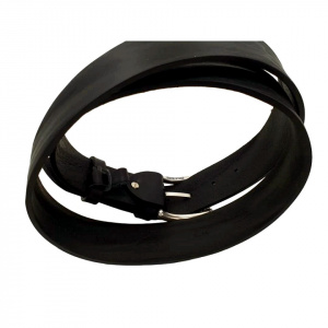 CINTURA UOMO 4 CM IN CUOIO DI TORO ORIONE BELTS ARTIGIANALE MADE IN ITALY - Img 3