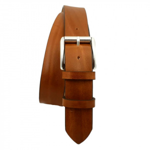 CINTURA UOMO 4 CM IN CUOIO DI TORO ORIONE BELTS ARTIGIANALE MADE IN ITALY - Img 2