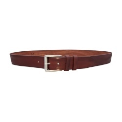 CINTURA UOMO 4 CM IN CUOIO DI TORO ORIONE BELTS ARTIGIANALE MADE IN ITALY - Img 3