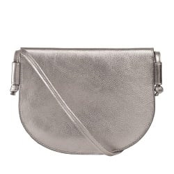 DUDU Borsa a Tracolla Donna Piccola in Pelle, Borsetta Design Sottile Compatta con Chiusura a Bottone, Tracolla Regolabile - Img 2