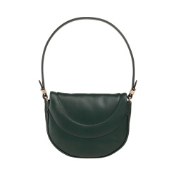 DUDU Borsa a Tracolla Spalla Donna in Pelle Trapuntata, Borsetta Piccola Elegante Imbottita con Patta, Spallina e Tracolla Removibili - Img 2