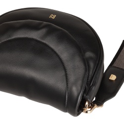 DUDU Borsa a Tracolla Spalla Donna in Pelle Trapuntata, Borsetta Piccola Elegante Imbottita con Patta, Spallina e Tracolla Removibili - Img 4