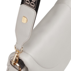 DUDU Borsa a Tracolla Spalla Donna in Pelle Trapuntata, Borsetta Piccola Elegante Imbottita con Patta, Spallina e Tracolla Removibili - Img 5