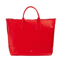 DUDU Borsa a Tracolla Spalla Elegante Donna in Vera Pelle, Borsa a Mano con Due Manici e Cerniera Zip - Img 2