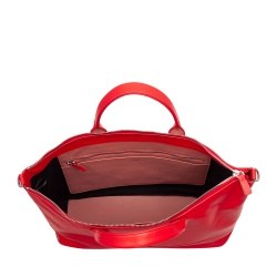 DUDU Borsa a Tracolla Spalla Elegante Donna in Vera Pelle, Borsa a Mano con Due Manici e Cerniera Zip - Img 5