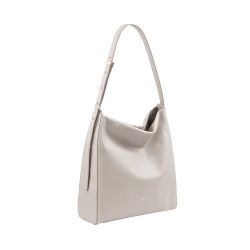 DUDU Borsa Donna a Spalla Trapezoidale in Vera Pelle, Borsa a Trapezio con Tracolla Regolabile – Elegante, Spaziosa per Tempo Libero, Lavoro, Sera - Img 2