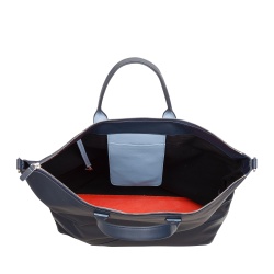DUDU Borsa Donna Grande Morbida in Pelle, Borsa a Tracolla Capiente con Cinghia Staccabile, Borsa a Mano con Due Manici e Chiusura Zip - Img 4