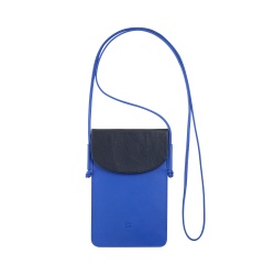 DUDU Custodia Porta Cellulare da Collo in Pelle, Astuccio Porta Smartphone fino a 6,7 Pollici con Bottone, Laccio Tracolla Regolabile, Design Sottile