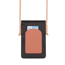 DUDU Custodia Porta Cellulare da Collo in Pelle, Astuccio Porta Smartphone fino a 6,7 Pollici con Bottone, Laccio Tracolla Regolabile, Design Sottile - Img 5