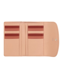 DUDU Portafoglio Donna in Pelle Morbida Colorata, Borsello con Portamonete a Cerniera, 12 Porta Carte Tessere, Multicolore - Img 3