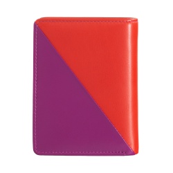 DUDU Portafoglio Donna Piccolo di Pelle Colorata Porta Carte e Tessere con Portamonete Zip e Bottone - Img 3