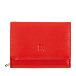 DUDU Portafoglio donna piccolo RFID in pelle multicolore Colorful