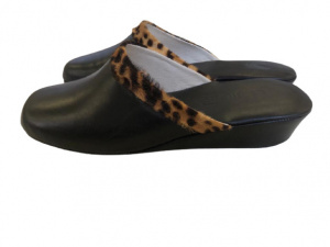 PANTOFOLE DONNA IN PELLE GEDA LINEA LUCIA MADE IN ITALY - Img 7