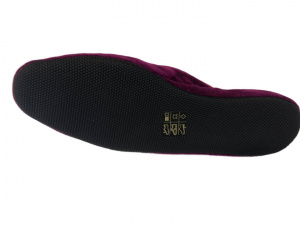PANTOFOLE DONNA IN VELLUTO IMPERIAL PERSONALIZZABILI CON INIZIALI MADE IN ITALY - Img 4