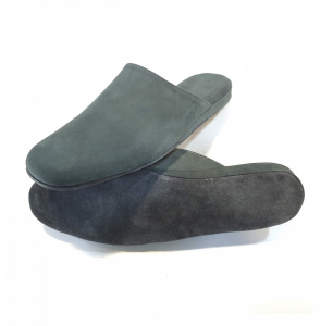 PANTOFOLE UOMO IN NABUK GEDA MADE IN ITALY - Img 5