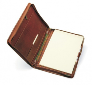 PORTABLOCCO A4 IN PELLE CON ZIP LE ARTI 25x33 CM - Img 3