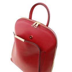 TL Bag - Zaino da donna in pelle Saffiano - Img 2