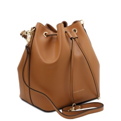 Vittoria - Borsa secchiello in pelle - Img 2