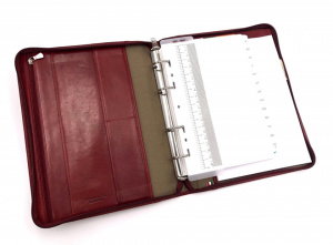 AGENDA ORGANIZER IN PELLE CON ZIP LE ARTI 21x26,5 CM - Img 6