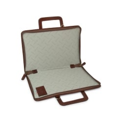 Cartellina in pelle - marrone - Img 2