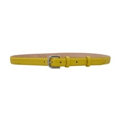 CINTURA DONNA 2,5 CM IN PELLE ORIONE BELTS ARTIGIANALE MADE IN ITALY - Img 2