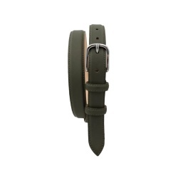CINTURA DONNA 2,5 CM IN PELLE ORIONE BELTS ARTIGIANALE MADE IN ITALY - Img 2