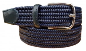 CINTURA UOMO 3,5 CM EXTRA LARGE ELASTICA IN CUOIO ORIONE BELTS ARTIGIANALE MADE IN ITALY