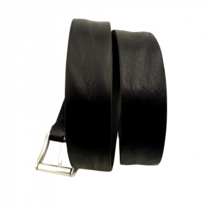 CINTURA UOMO 4 CM IN CUOIO DI TORO ORIONE BELTS ARTIGIANALE MADE IN ITALY - Img 4