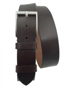 CINTURA UOMO 4 CM IN CUOIO DI TORO ORIONE BELTS ARTIGIANALE MADE IN ITALY - Img 2