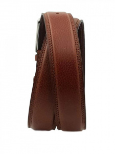 CINTURA UOMO 4 CM IN PELLE ORIONE BELTS ARTIGIANALE MADE IN ITALY - Img 3