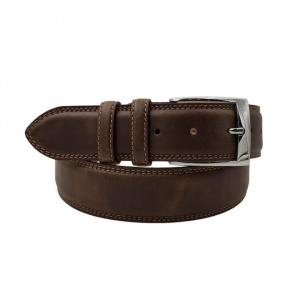 CINTURA UOMO 4 CM IN PELLE ORIONE BELTS ARTIGIANALE MADE IN ITALY - Img 2