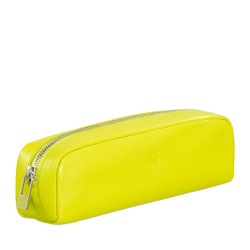 DUDU Astuccio Portapenne in Pelle multicolore Portamatite con Cerniera per Ufficio e Scuola - Img 2